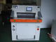 Электрический 670мм бумажный автомат для резки крена для размера А4 и А3 с пластиковой крышкой поставщик