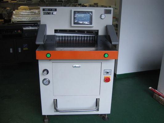 Китай автомат для резки бумаги гильотины высокой точности автомата для резки 490мм гидравлический бумажный поставщик