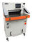 Управление программы вырезывания 670мм гидравлического бумажного автомата для резки ЛКД касания максимальное поставщик